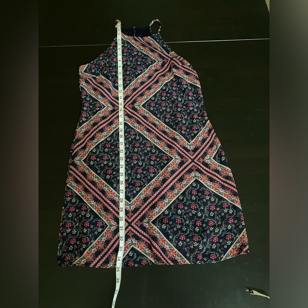 Patterned Multicolor Summer / Spring Halter Style… - image 3